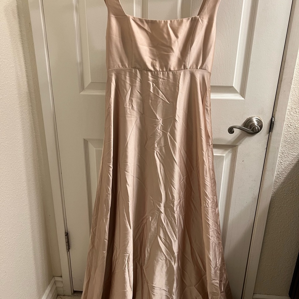 NWT Show Me Your Mumu Satin Maxi Dress